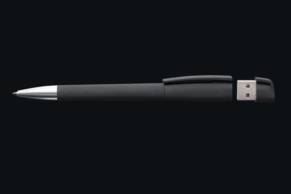 USB Stick Kugelschreiber TURNUS Softgrip M