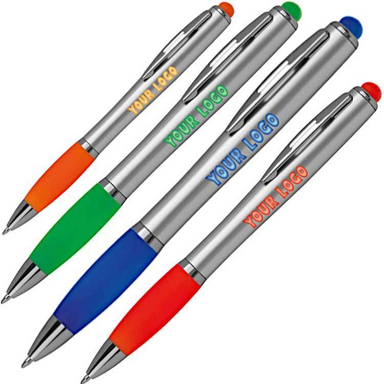 Kugelschreiber mit LED Licht Farbig