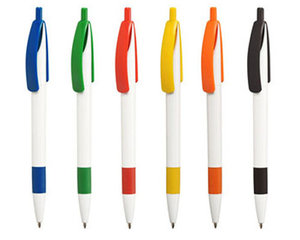 Kugelschreiber Cleo Rubber von Viva Pens. Der Druckkugelschreiber mit doppeltem Clip.\\n\\n13.09.2015 13:51